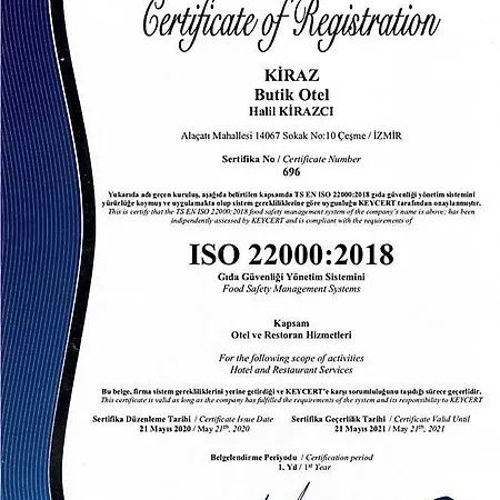 Kiraz Butik فندق مبيت وإفطار ألاتشاتي
